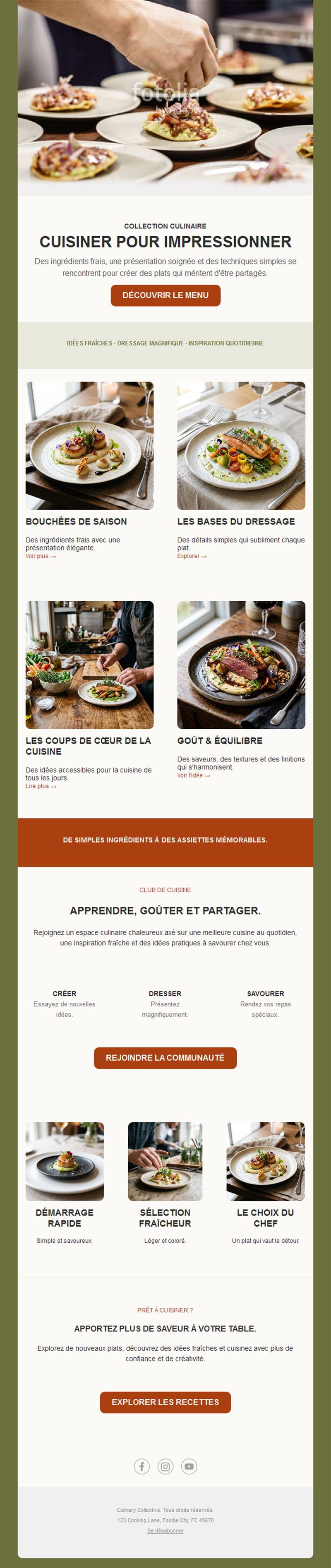 Delicious Cooking Recipe Templates