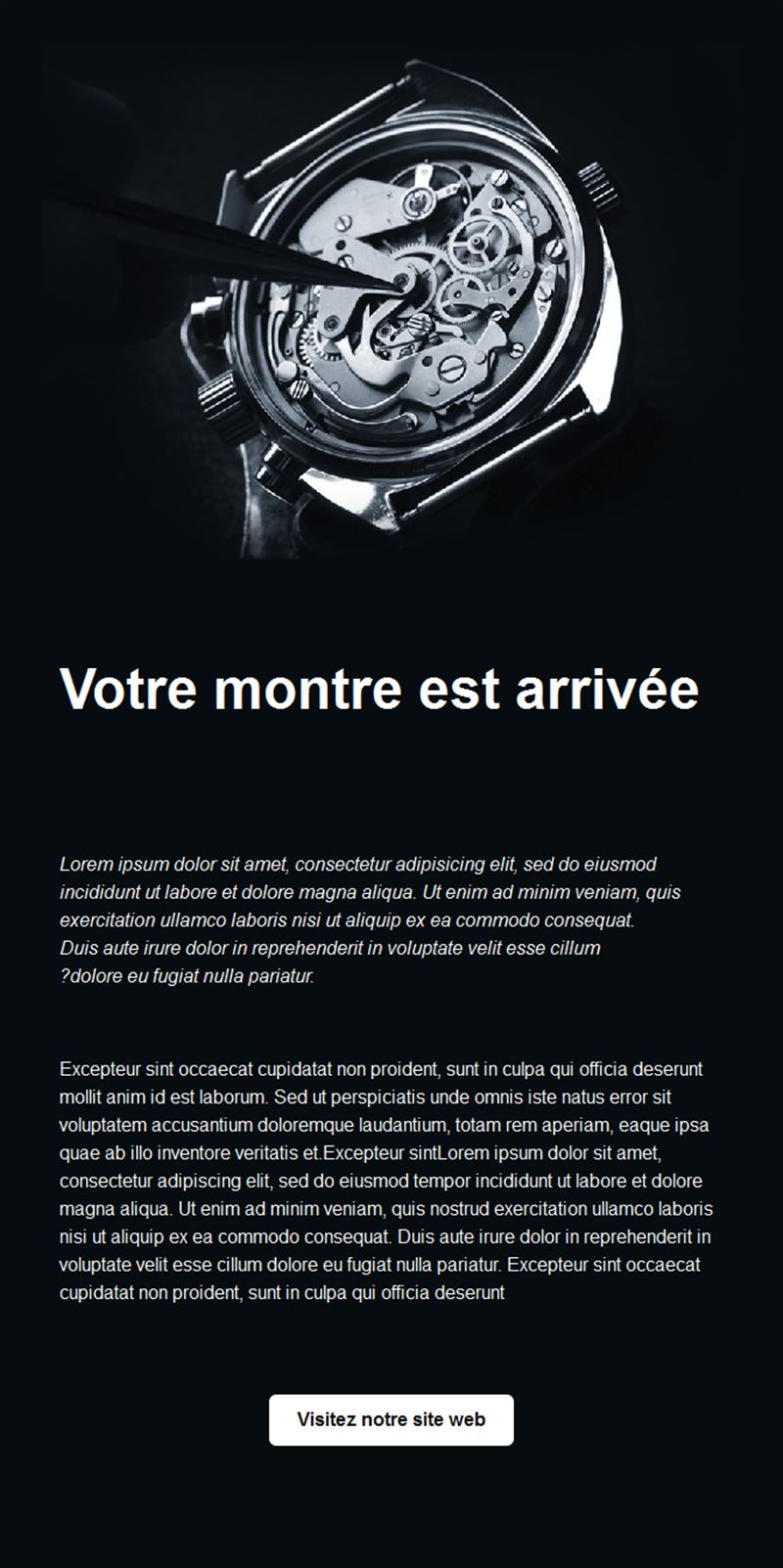 Luxury Watch Collection Templates