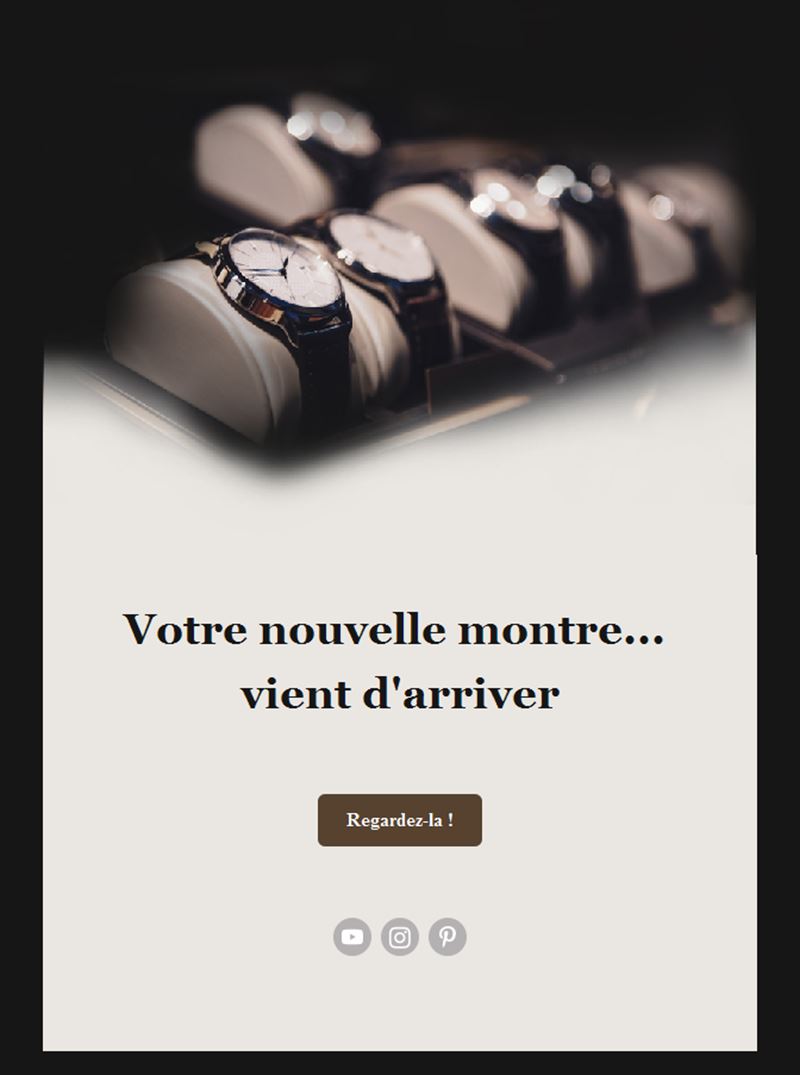 Luxury Watch Collection Templates