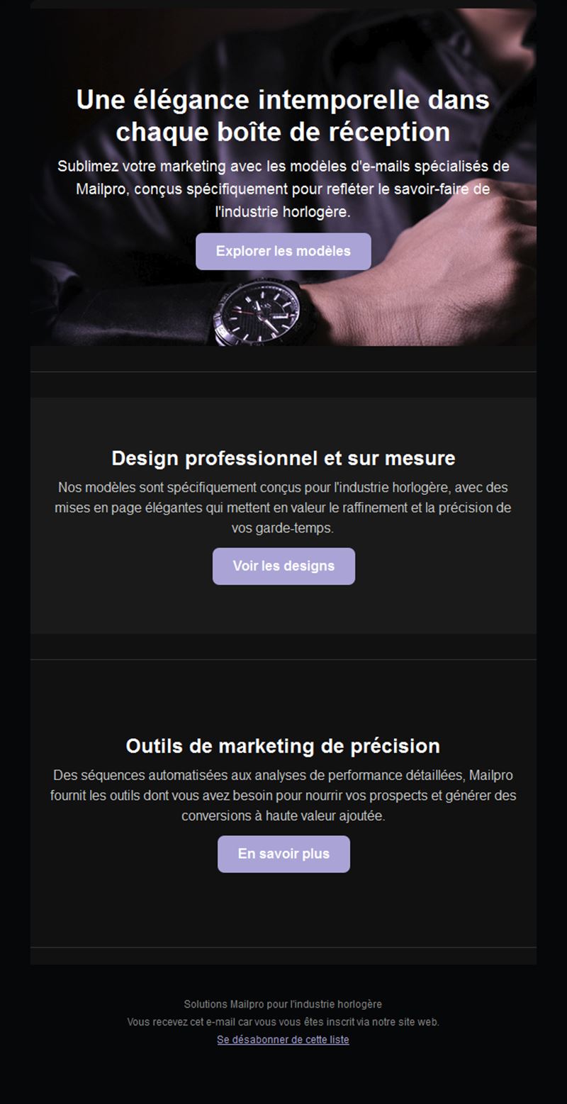 Luxury Watch Collection Templates