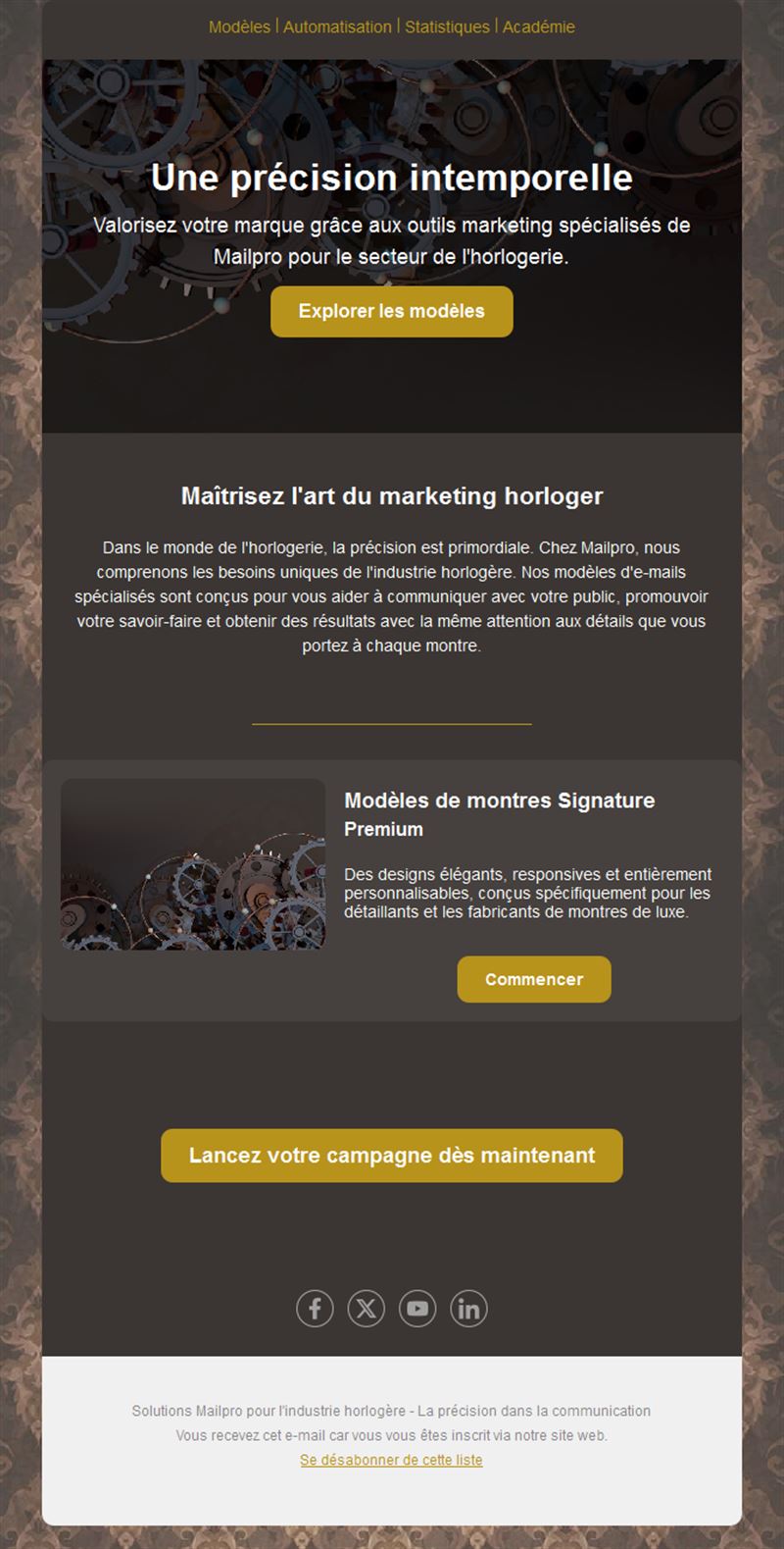 Luxury Watch Collection Templates
