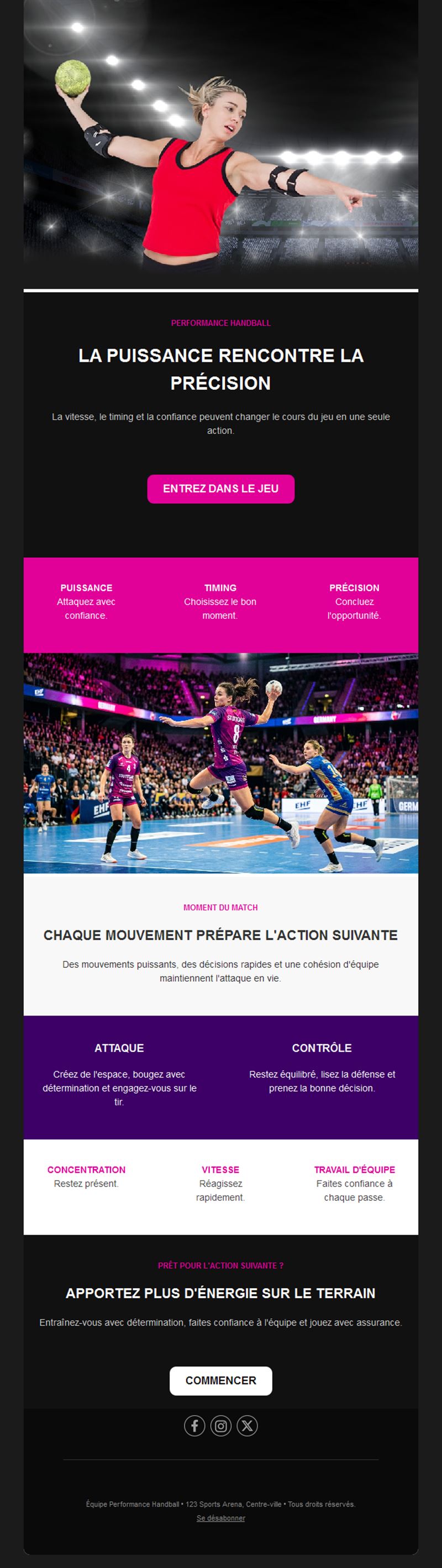 Handball Action