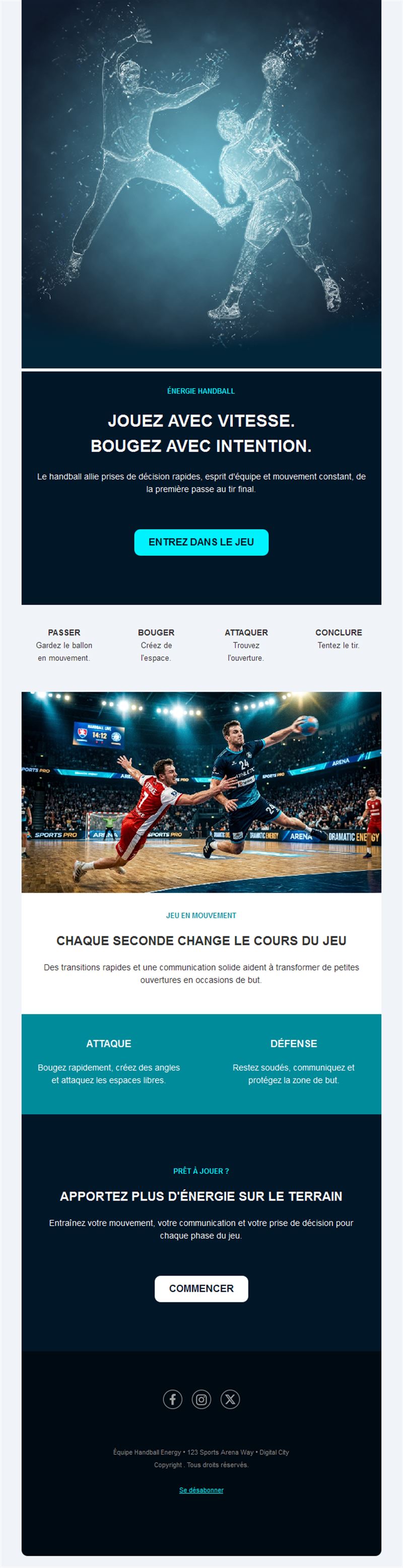 Handball Action