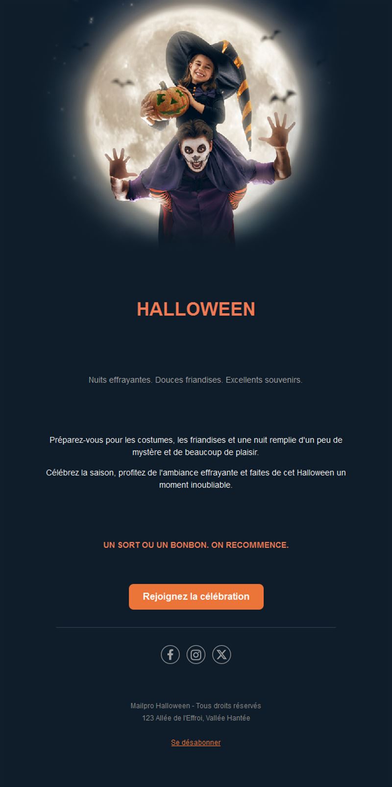 Halloween Celebration Templates