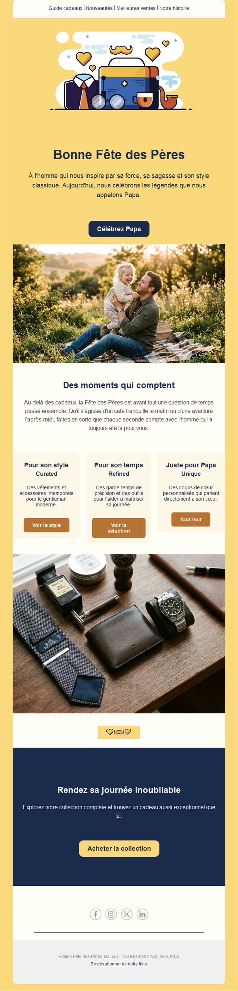 Father’s Day Email Design