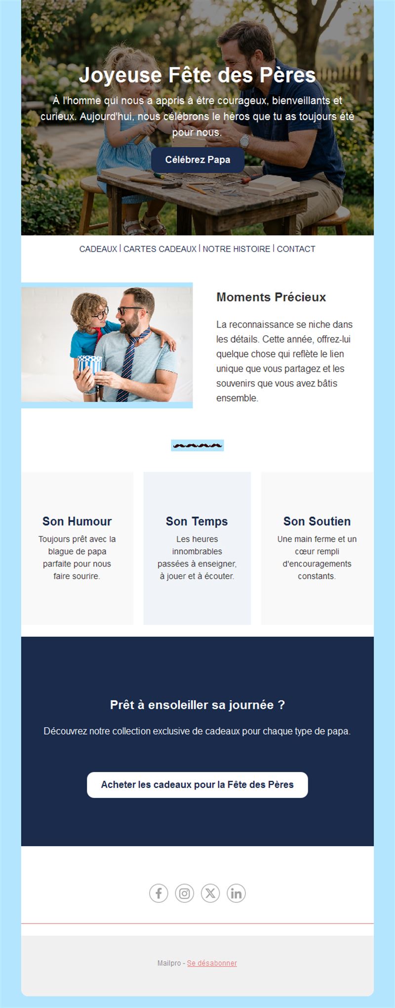 Father’s Day Email