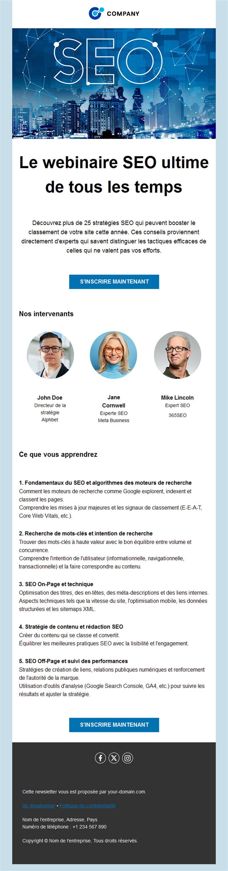 Event Invitation Email Templates