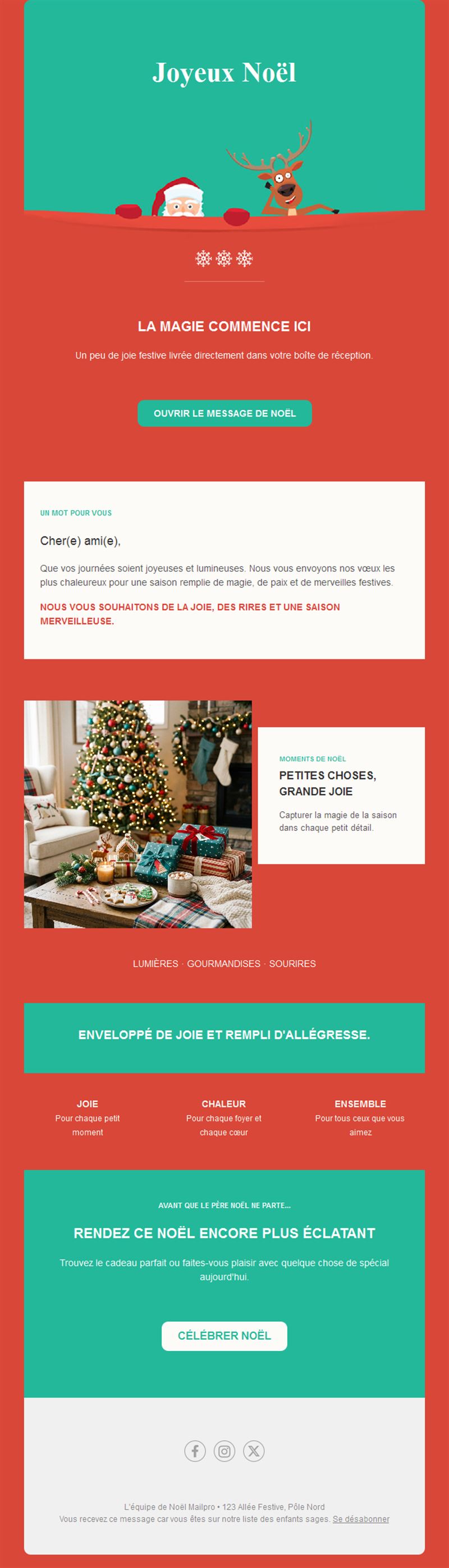 Season's Greetings Email