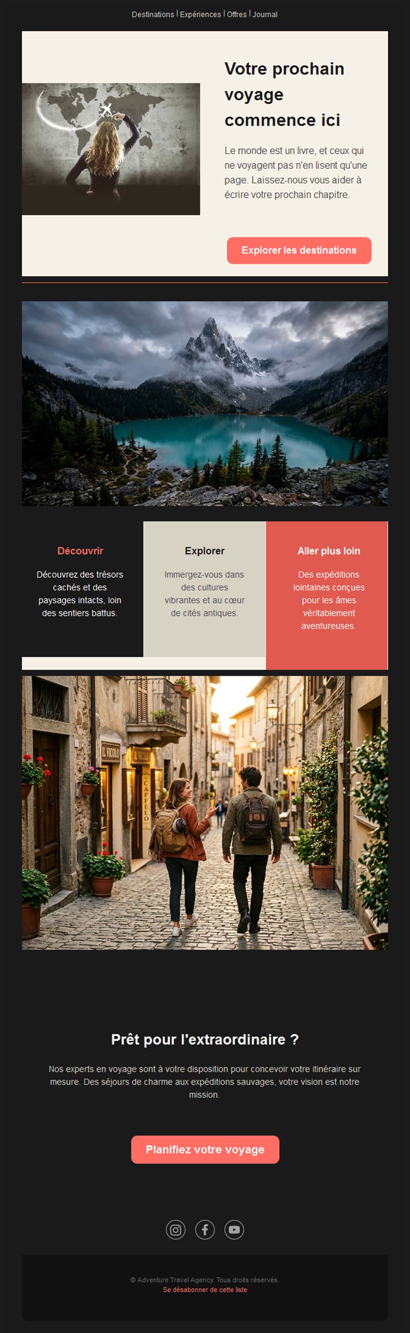 Exclusive Travel Email Offers