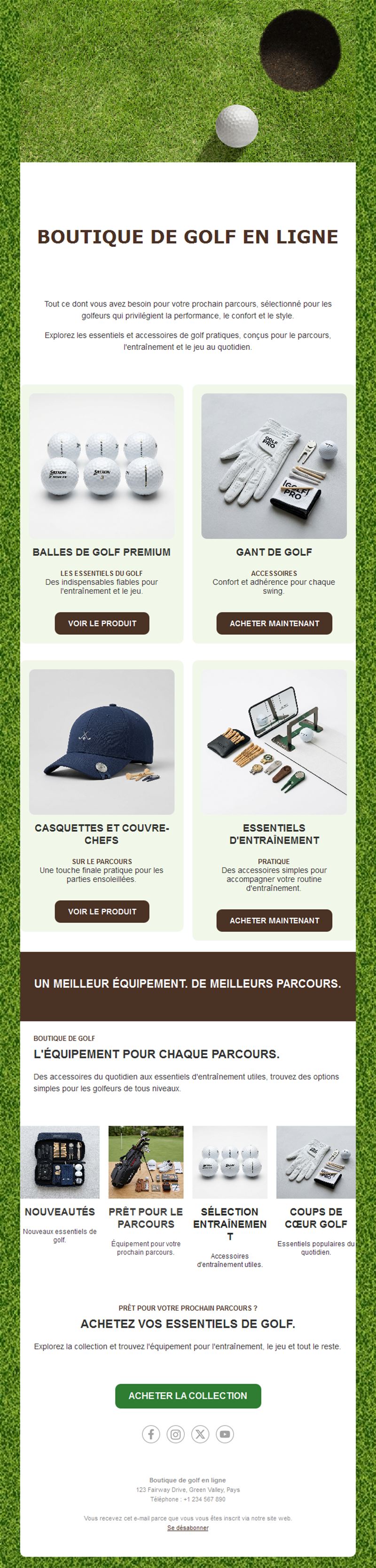 Tee Time Email Alerts