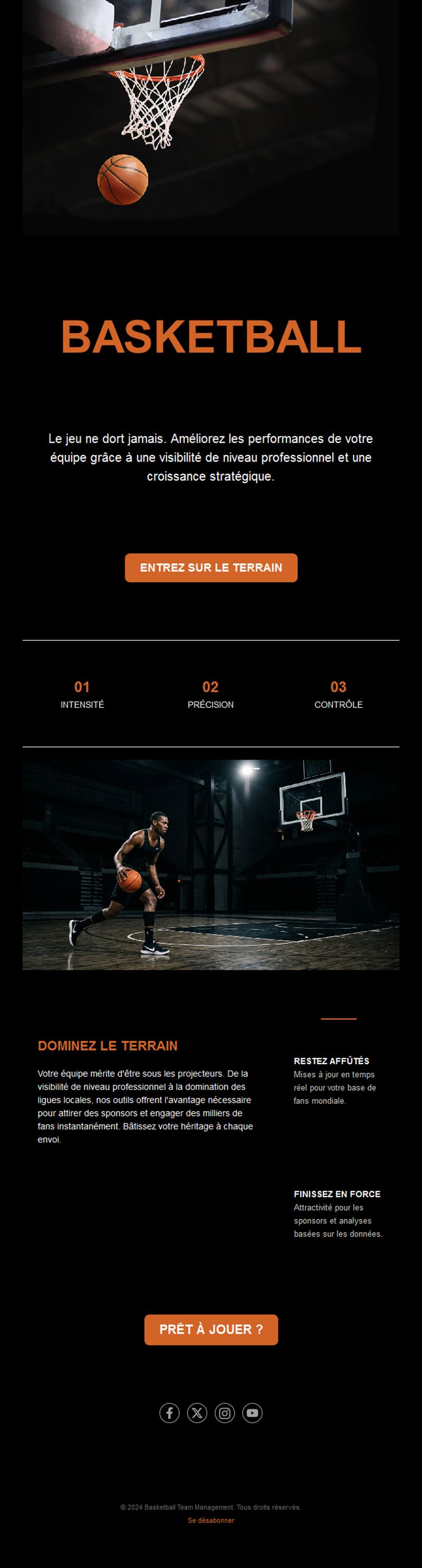 Basketball Newsletters Email