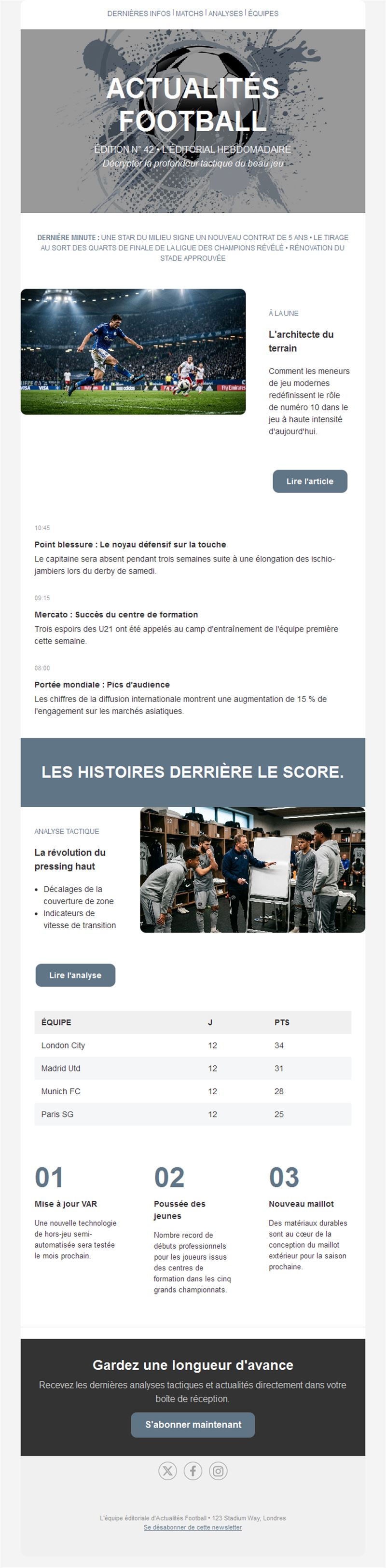 Match Alert Emails