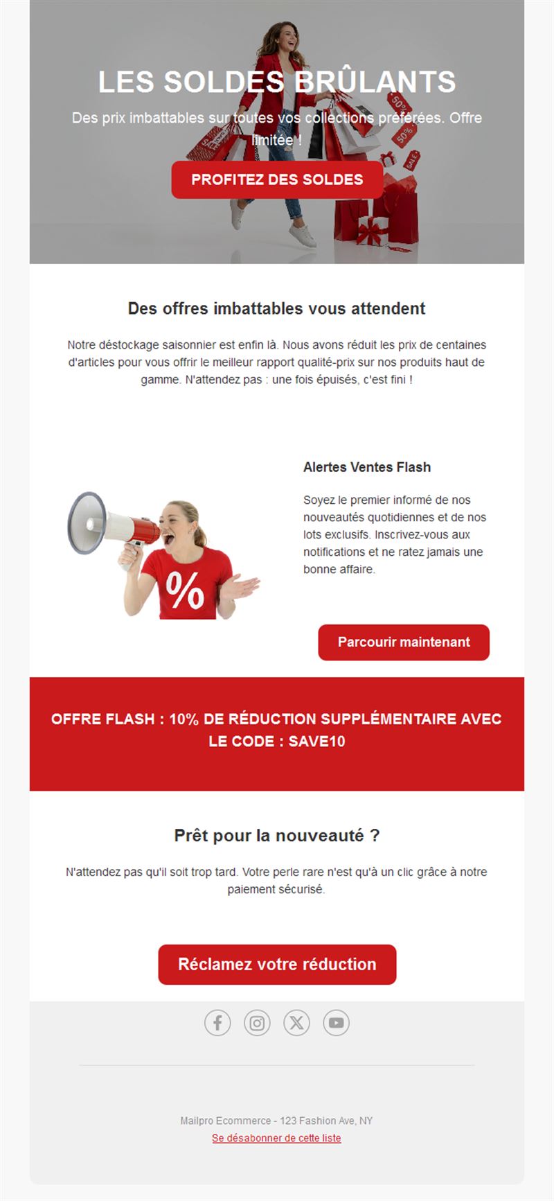 Special Sales Email Offers