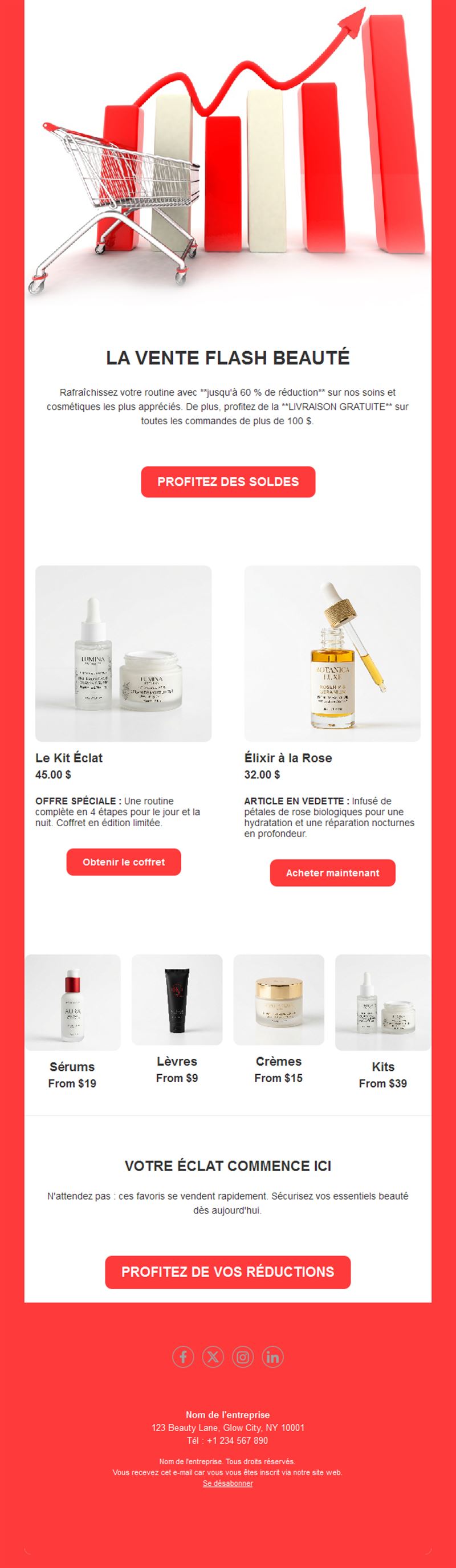 Sales Newsletter Emails