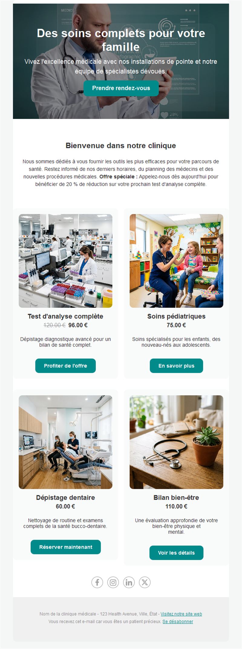 Medical Alert Email Templates