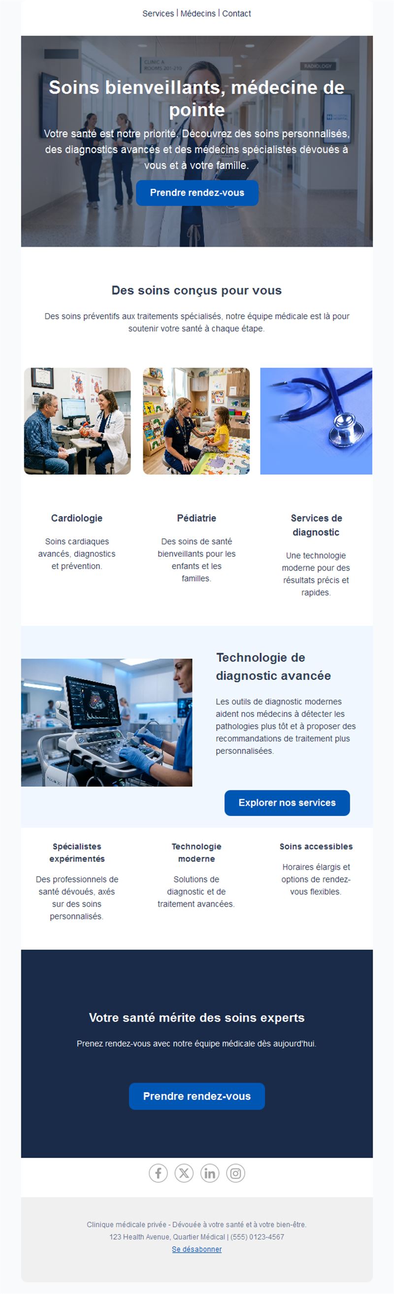 Clinic Announcement Emails
