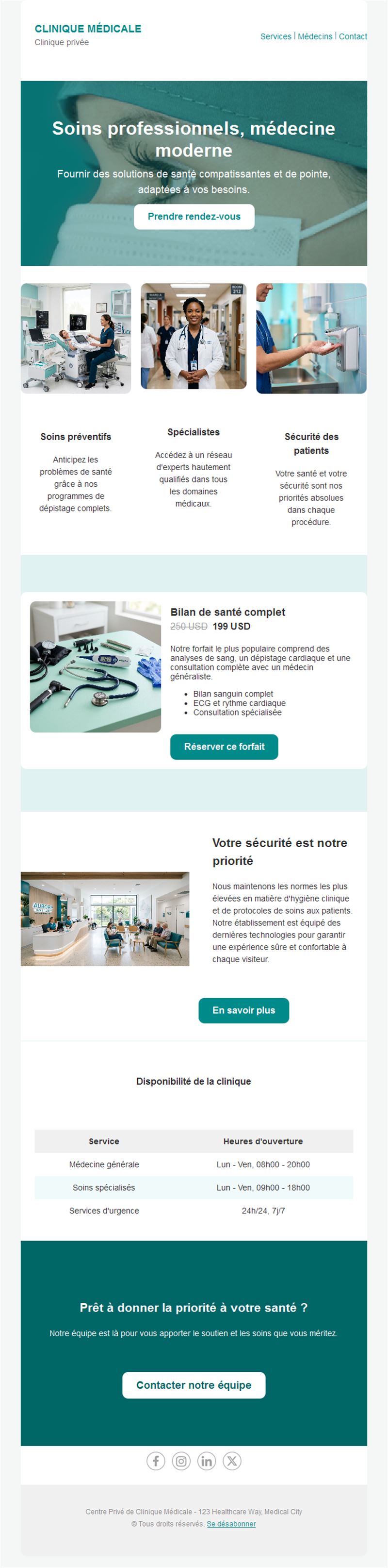 Patient Info Email Layouts