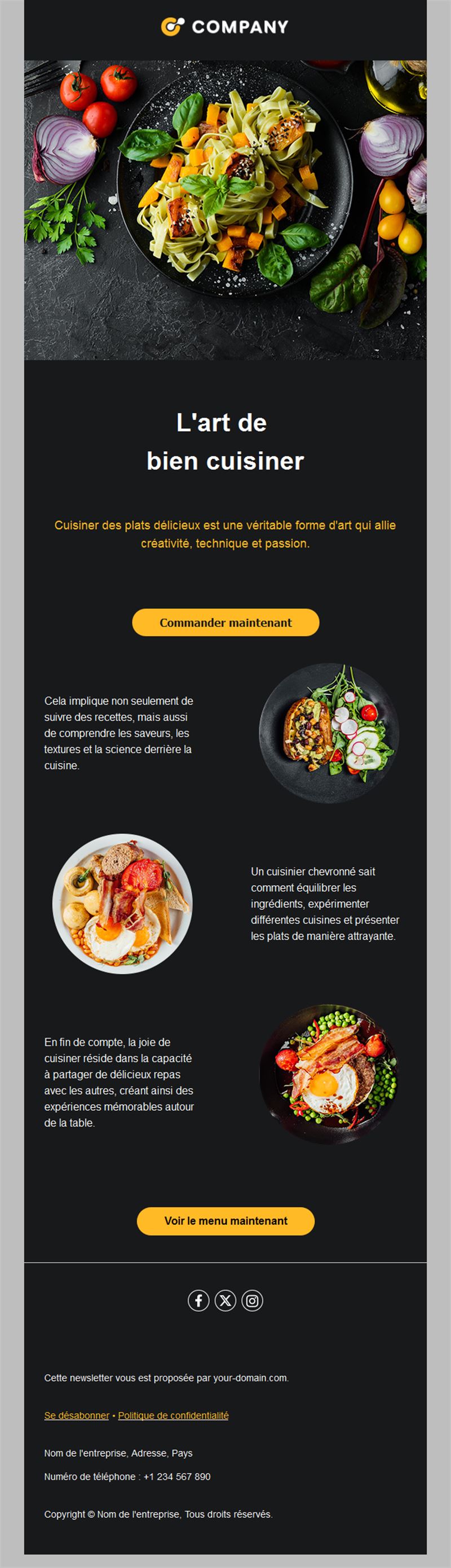 Modern Restaurant Showcase