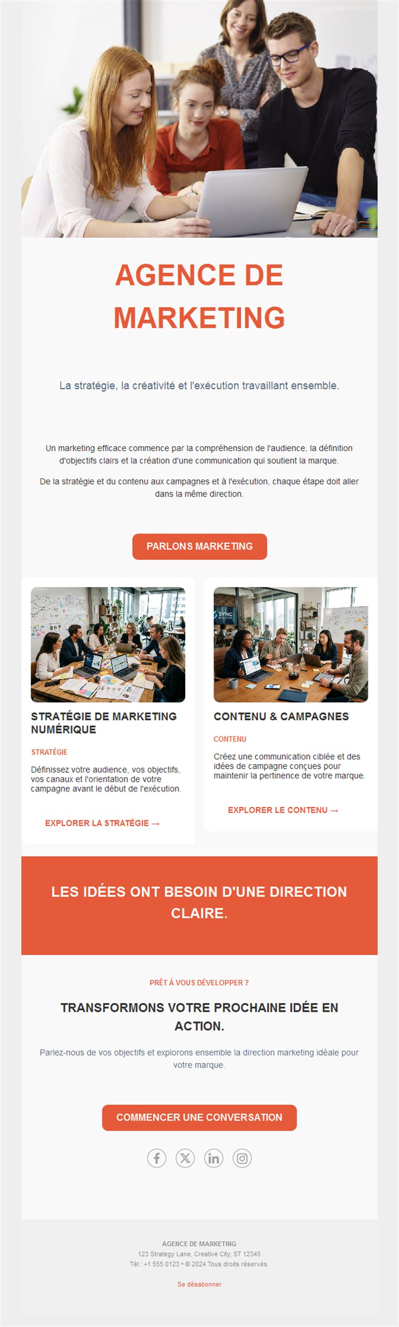 Agency Email Updates