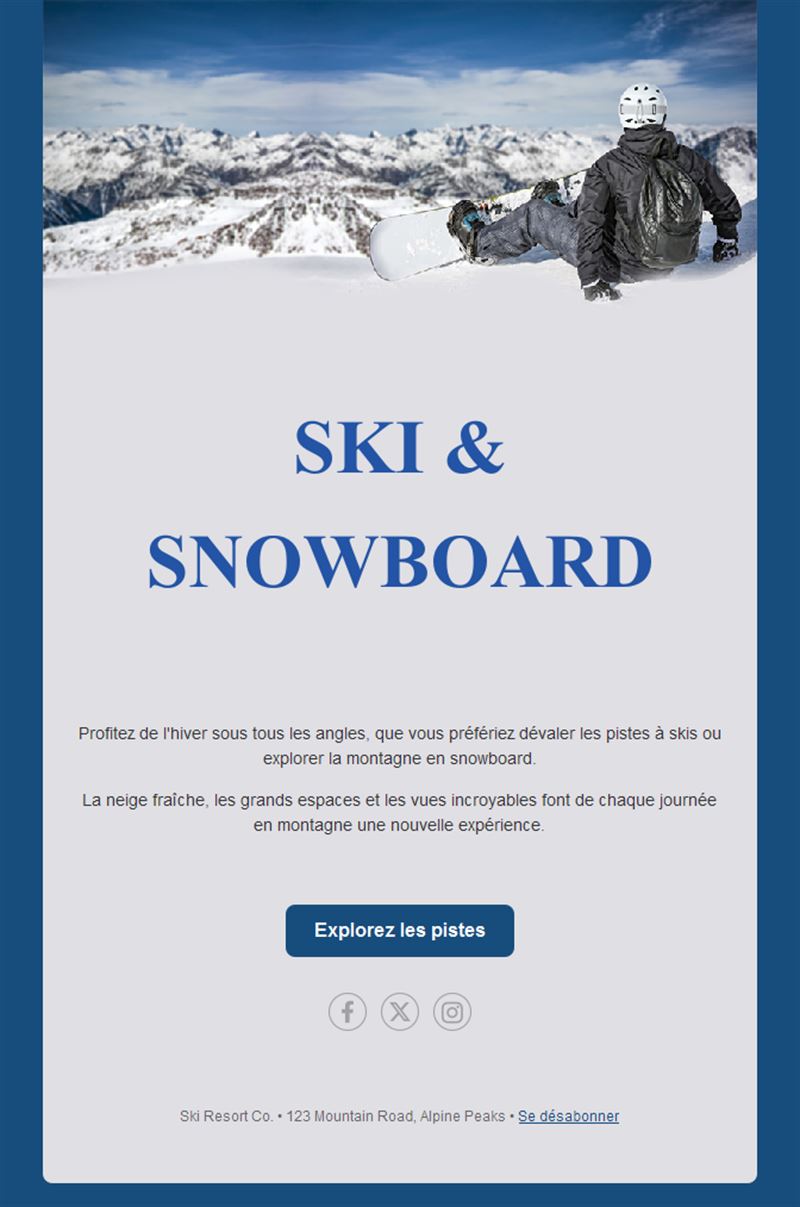 Winter Holiday Deals