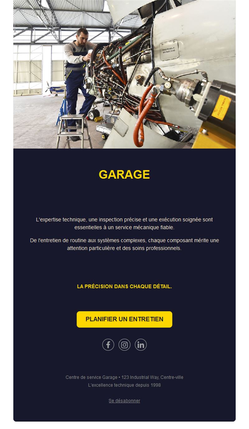 Garage Business Template