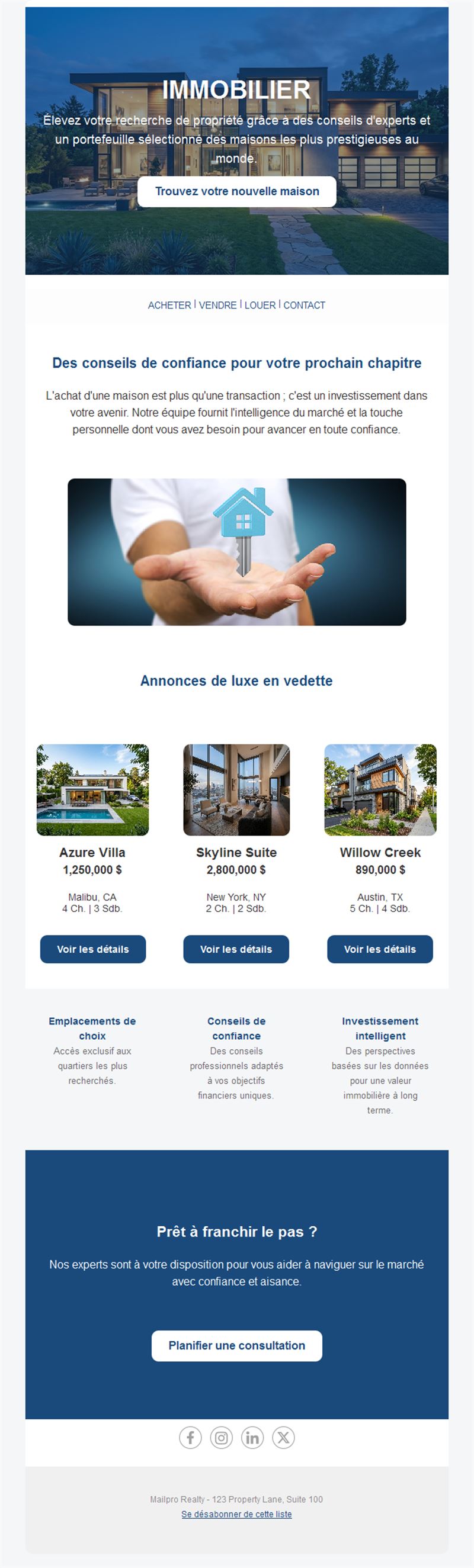 Real Estate Newsletter Template