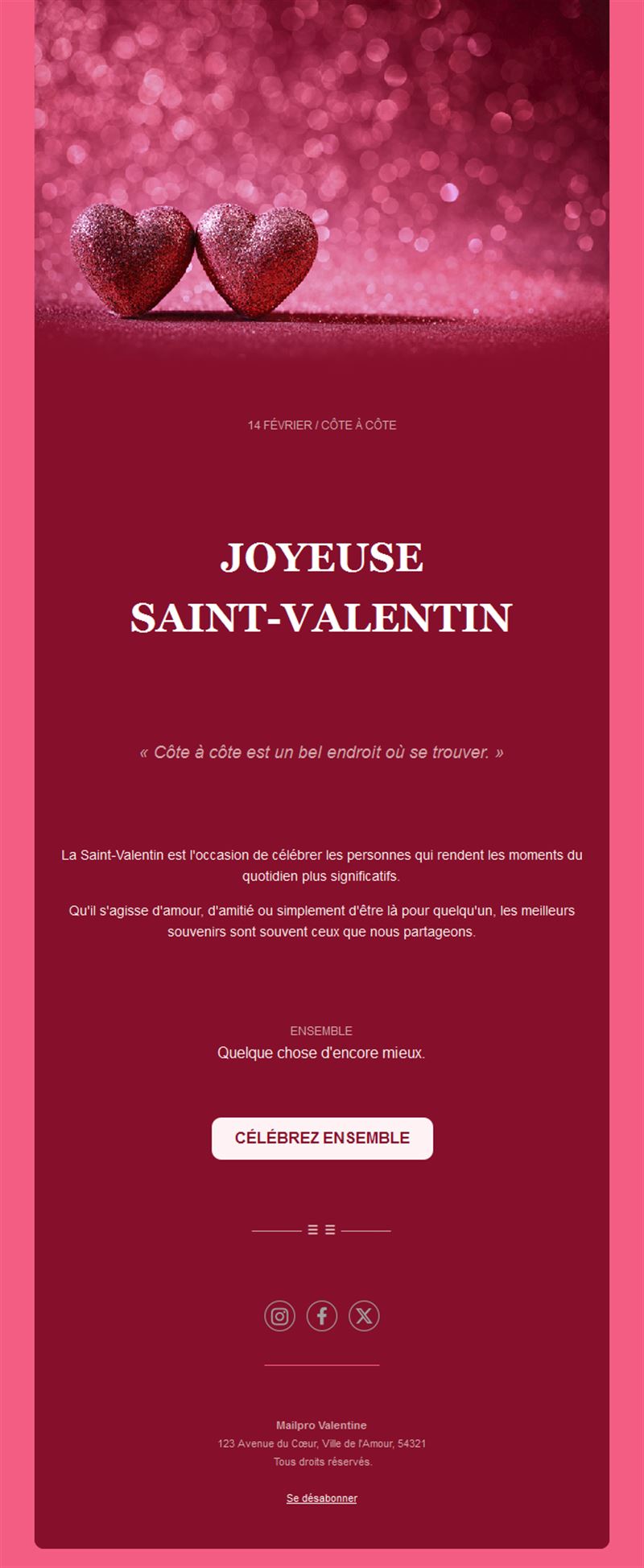 Romantic Valentine Invitations
