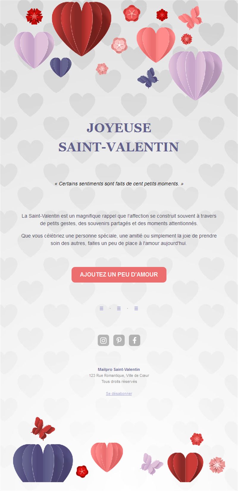Romantic Valentine's Messages