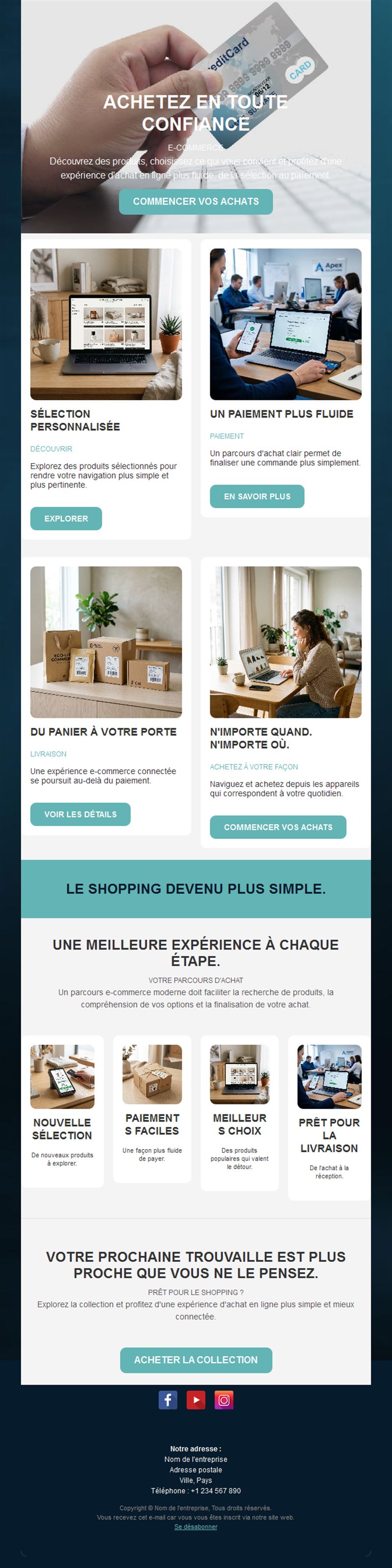 Ecommerce Campaign Templates