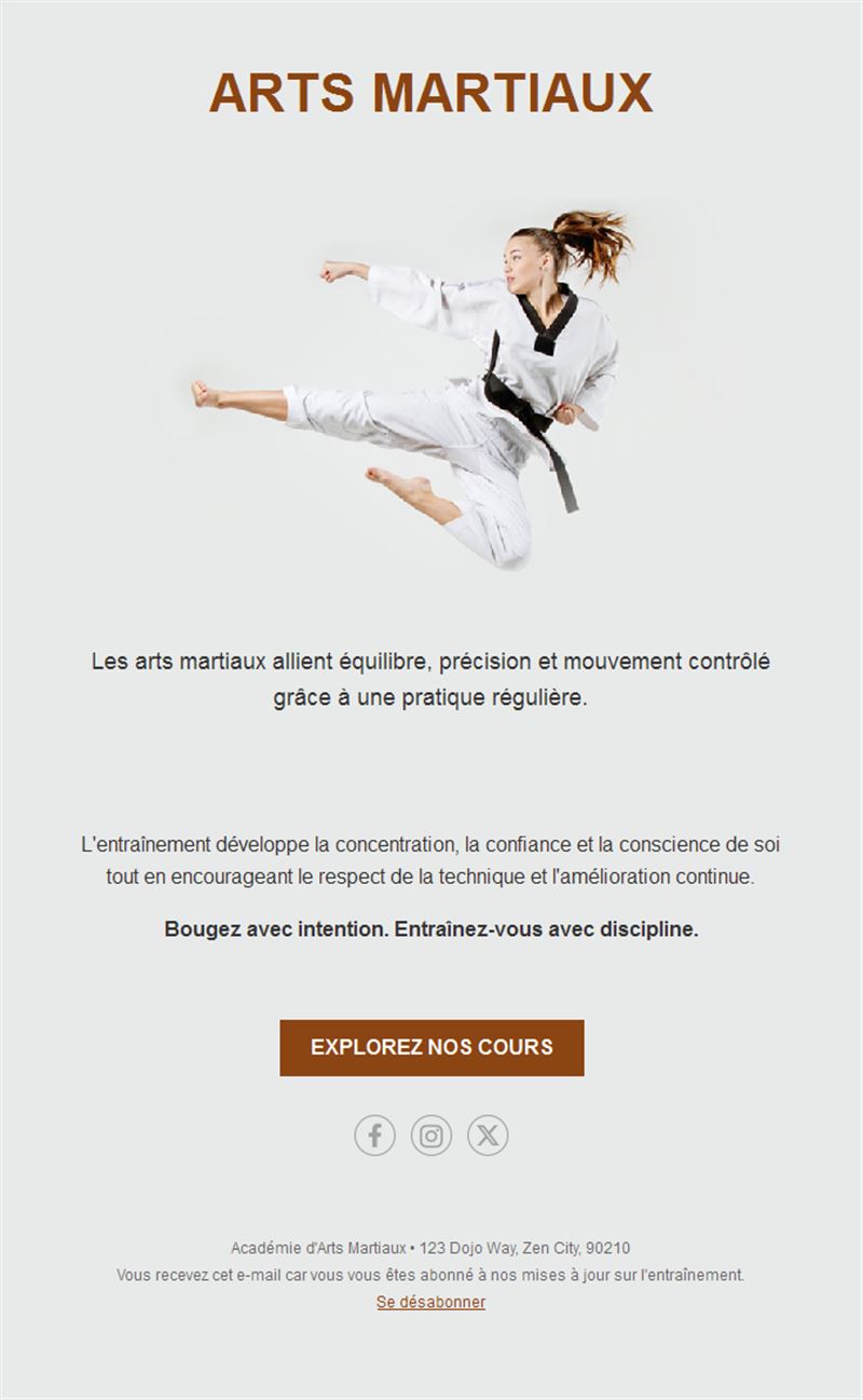 Martial Arts Energy