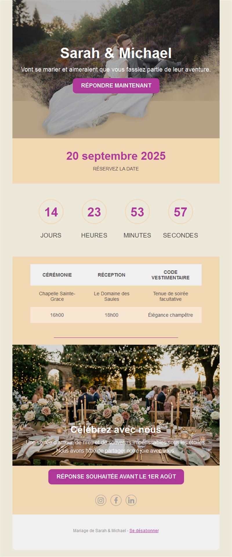 Romantic Wedding Designs