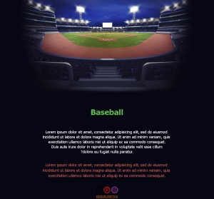 Actualités baseball