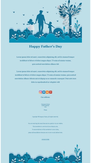 Message Fête des Pères