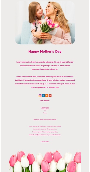 Carte Fête des Mères