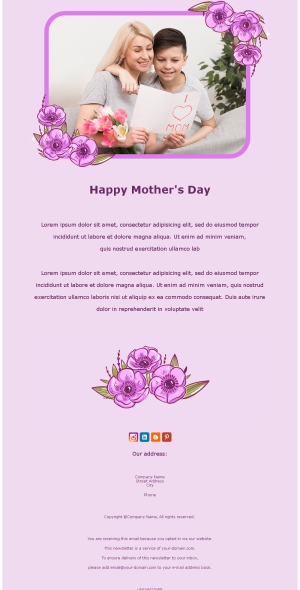 Fête des Mères Élégante