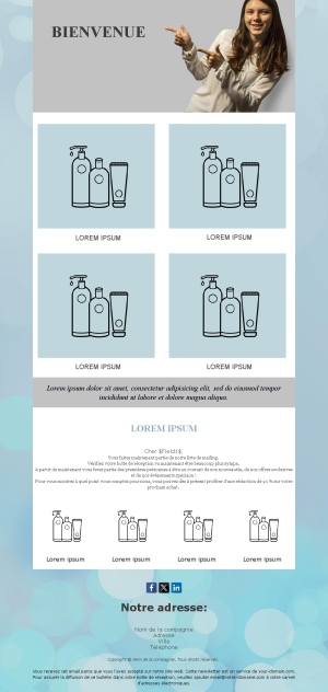 Templates Email Bienvenue Abonnés