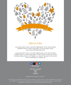 Template Email Merci Retour