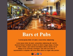 Cartes Boissons en Email