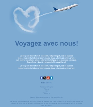 Modèle Email Fitness (Salle de sport)