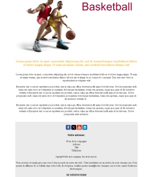 Newsletter Basketball France