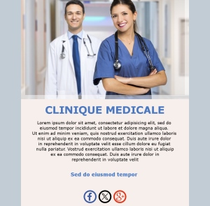 Email Clinique Santé Plus
