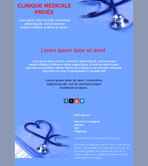 Email Clinique Médicale France