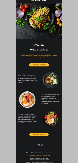 Restaurant Moderne et Gourmand