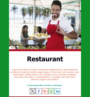 Email Ouverture Restaurant