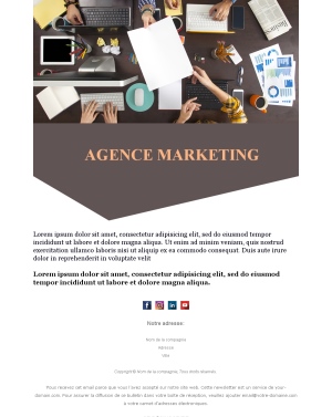 Email Agence Créative France