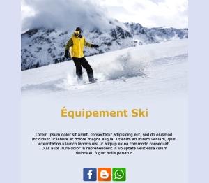 Newsletter Neige & Ski