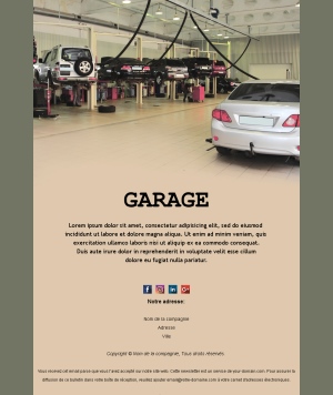 Automotive Service Template