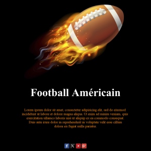 Modèle Football Américain