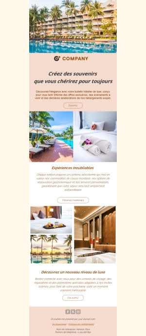 Hôtel Accueillant et Stylé