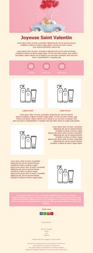 Emails de Saint Valentin